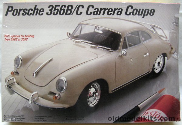 Testors 1/24 Porsche 356B / 356C Carrera Coupe, 426 plastic model kit